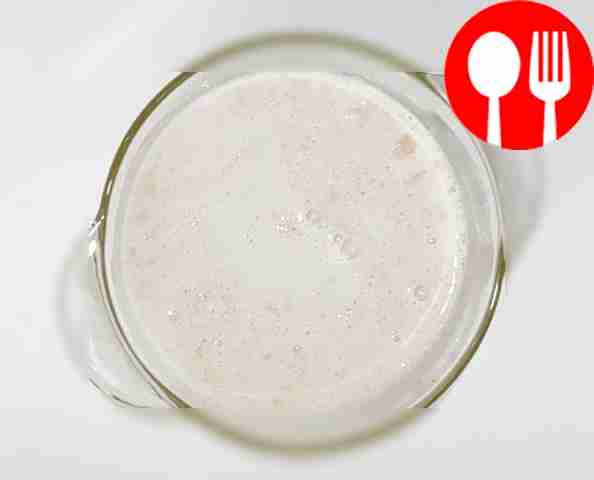 Make a dough base. Pour milk into a bowl, add...