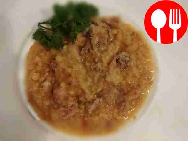 Pea porridge in a slow cooker