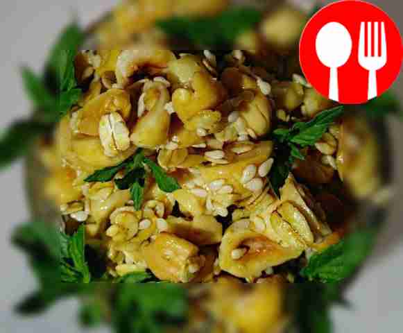 Простая гранола с орехами