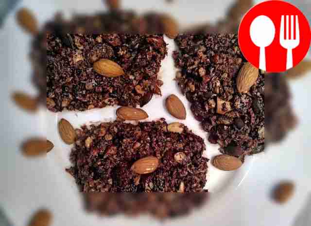 Chocolate Honey Rice Granola