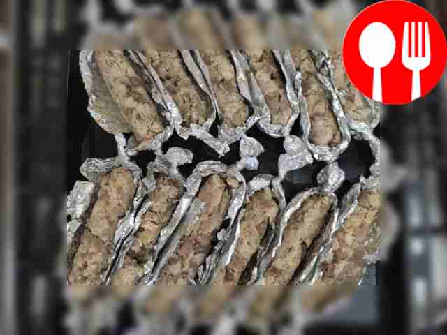 Open the foil and bake the sausages for...