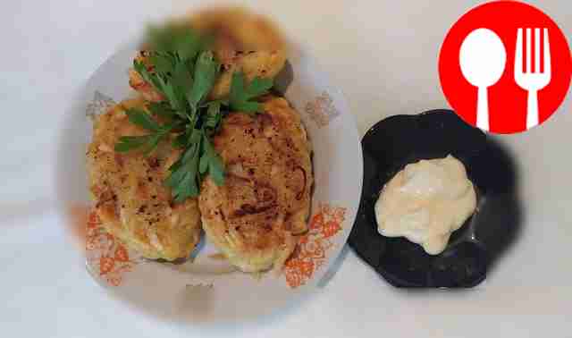 Легкий рецепт колдунов с куриным филе