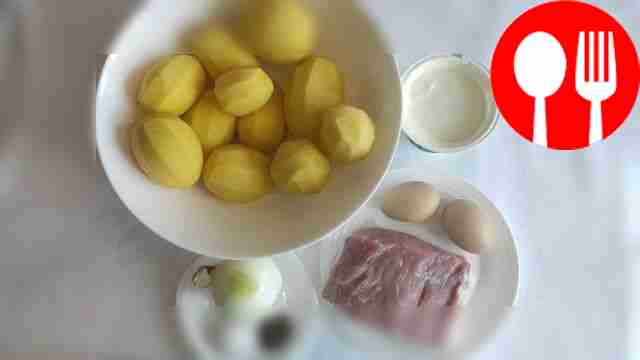 Grind the meat. Finely chop the onion. Grate...