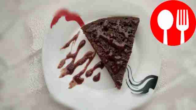 Chocolate manna in a frying pan