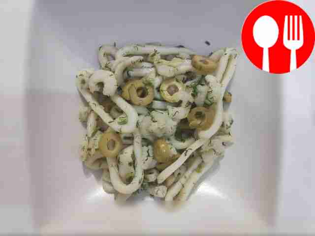 Морепродукты, запеченные в фольге