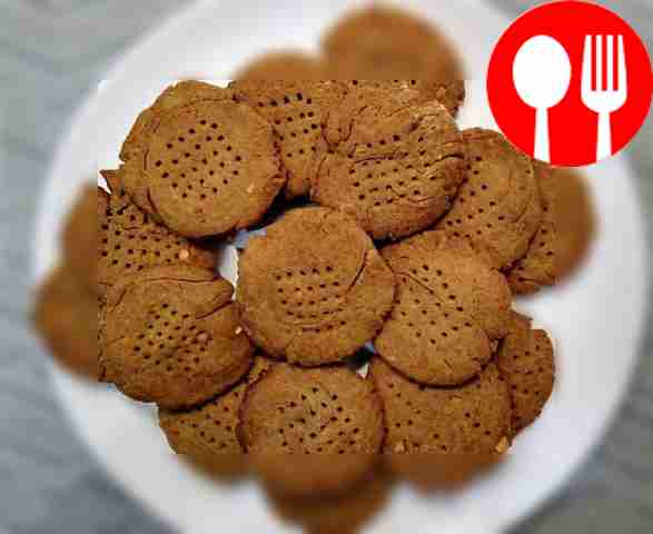 Unusual gingerbread cookies made with rice flour