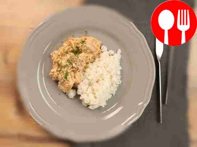 Бефстроганов из свинины