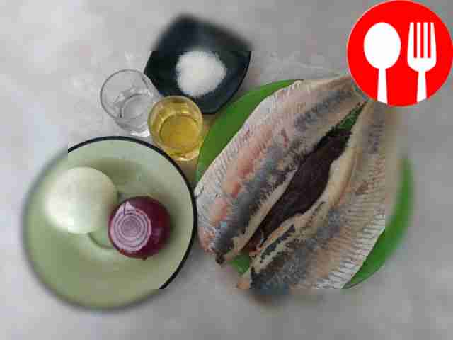 Clean the herring, remove the membranes and...