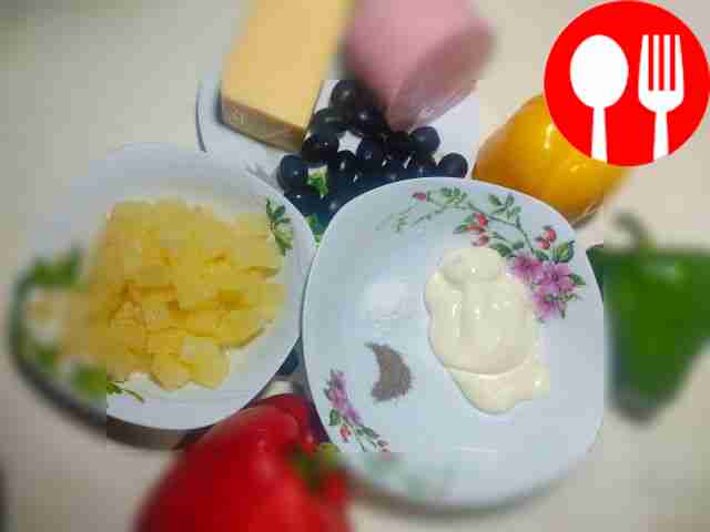 Разложите на столе все продукты. Отмерьте...