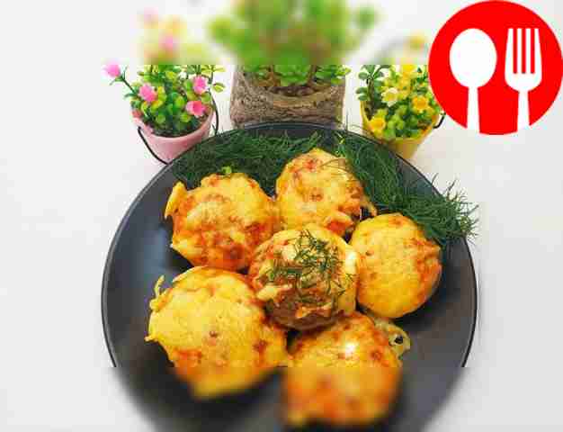 Особенные шампиньоны с начинкой