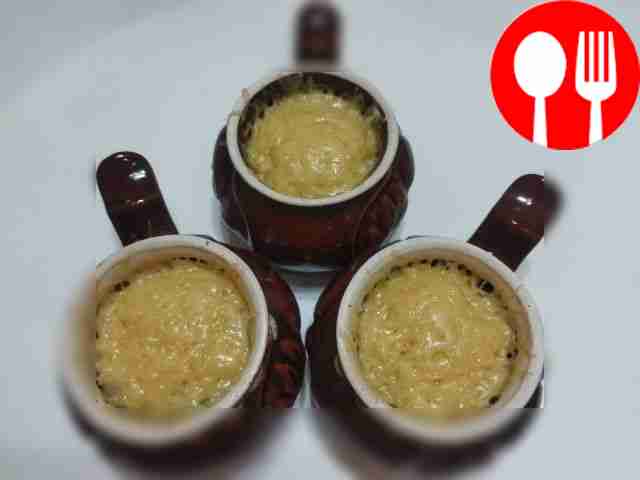 Кремовые вешенки с креветками, запеченные в сливочном соусе