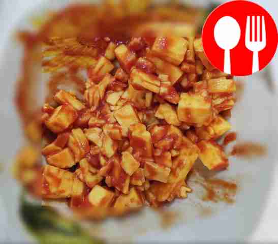 Grind the processed cheese on a grater and add...