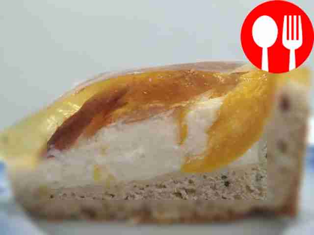 Нежный сметанник с персиками