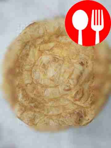 Hearty cottage cheese with phyllo dough