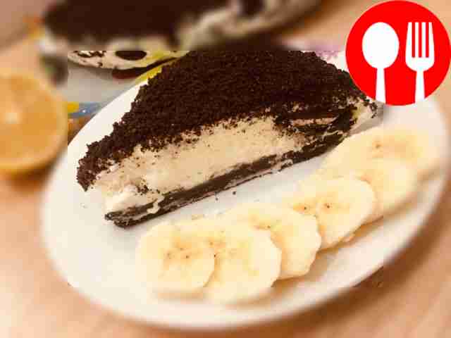 Ароматный торт-мороженое