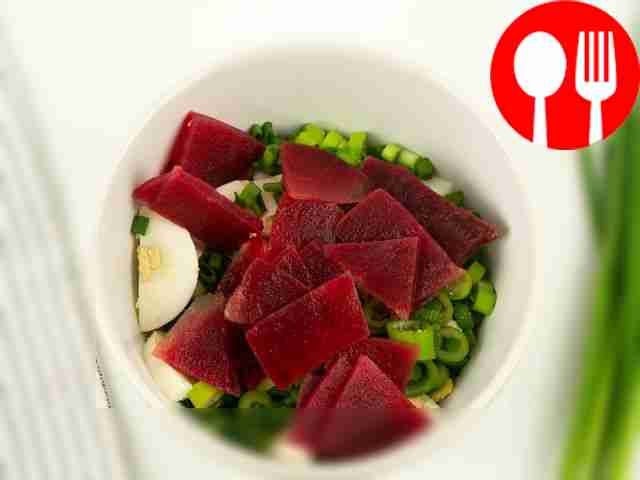 Add beets to the soup.