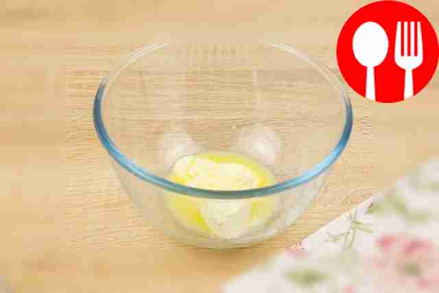 Lightly melt the butter in a water bath and...