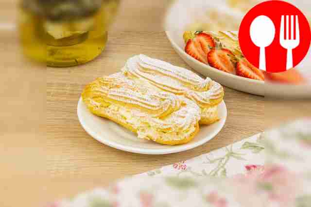 Эклеры с масляным кремом