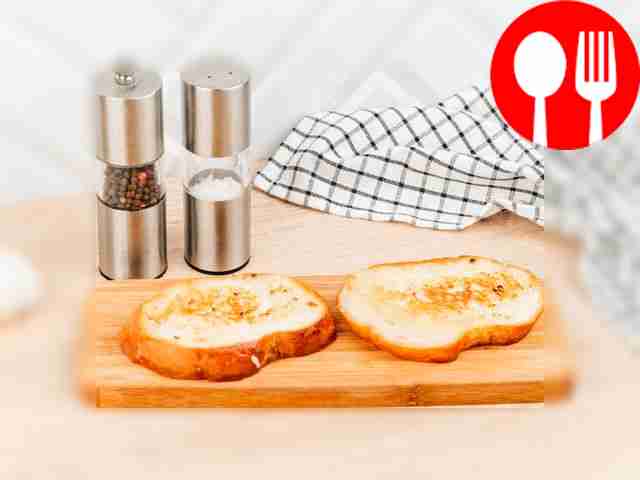 Remove the toast from the pan and place it on...