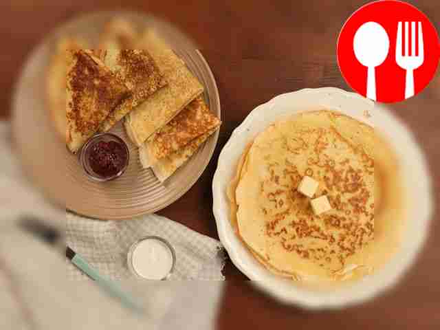 Блины с дырочками