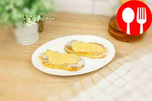 Эклеры с заварным ванильным кремом