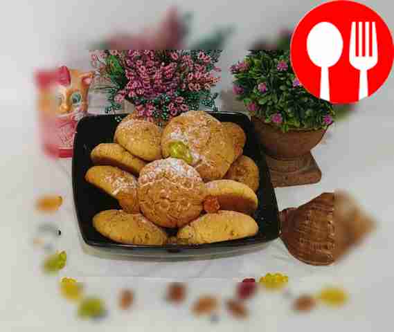 Печенье из халвы