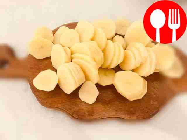 Prepare the main gratin ingredients - cut the...