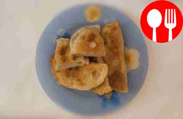 Хрустящие чебуреки с картошкой Crispy chebureki with potatoes