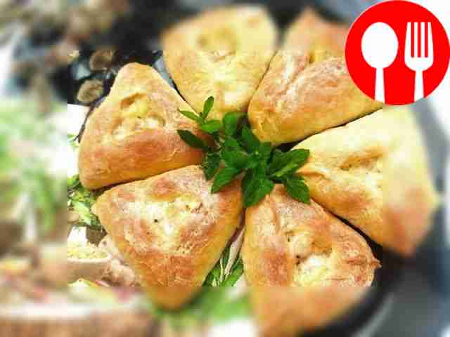 Сытный эчпочмак с курицей и картошкой