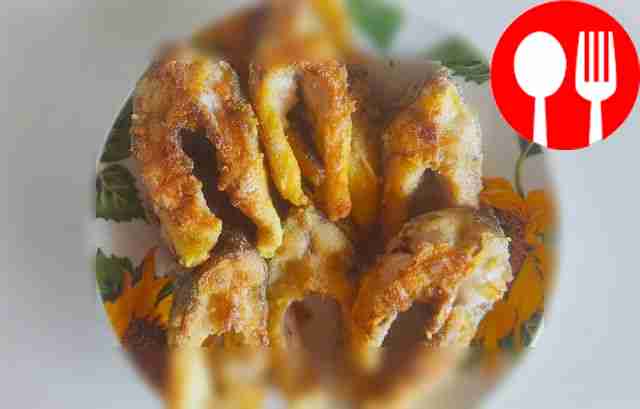 Лакомый жареный карп с хрустящей корочкой