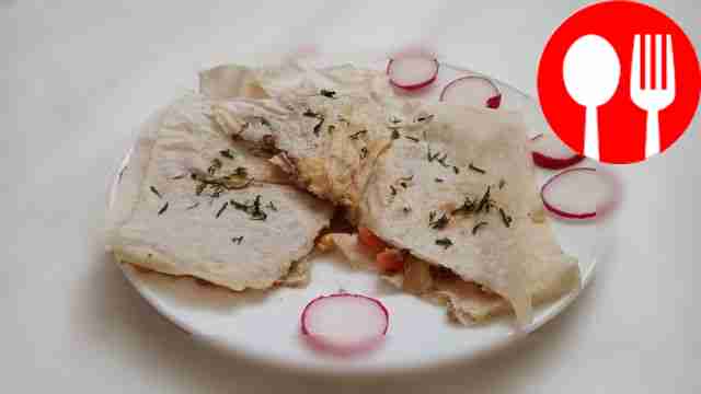 Насыщенная кесадилья с говядиной