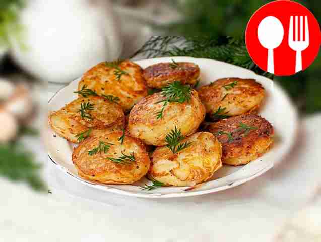 Картофельные деруны в духовке Potato pancakes in the oven