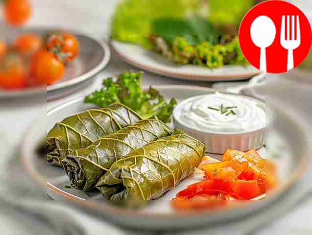 Classic lamb and rice dolma