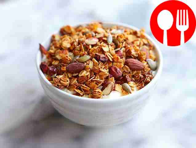 Классическая яблочная гранола