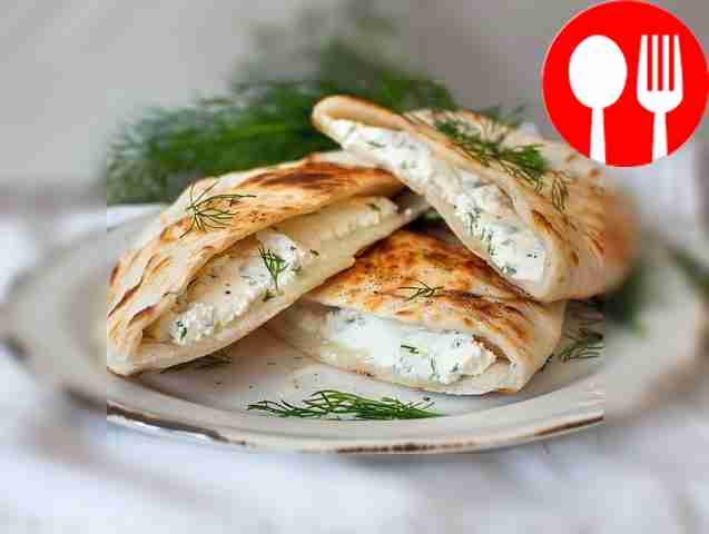 Curd pita