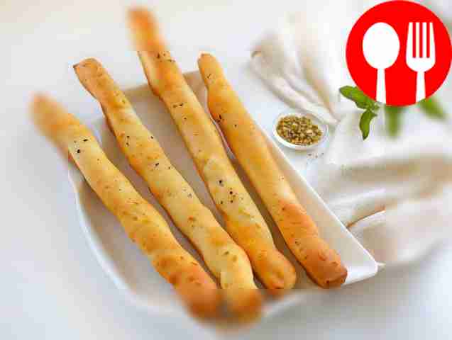 Crispy grissini sticks
