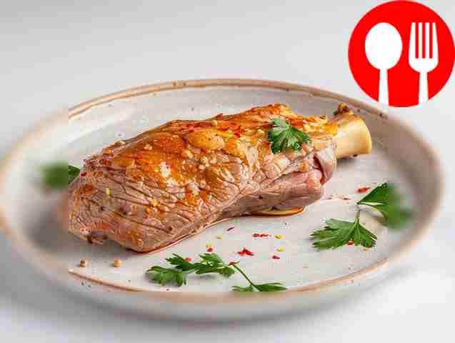 Roe deer in the oven