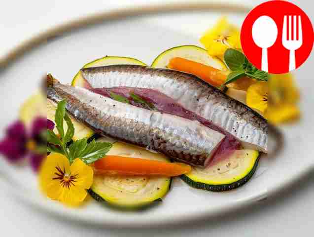 Нежная закуска из селедки с кабачками